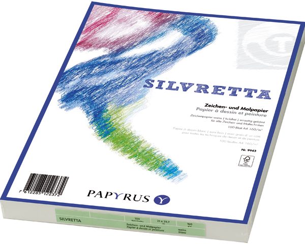 PAPYRUS Zeichenpapier A3 88248943 140g, weiss 100 Blatt