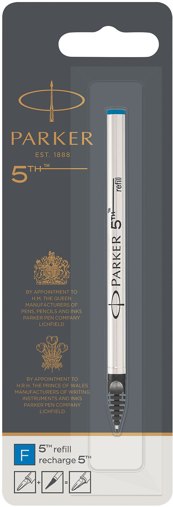 PARKER-1950275-3501179502755 PARKER Gelmine 5TH F 1950275 blau – Hochwertig & günstig bei ShopDeca