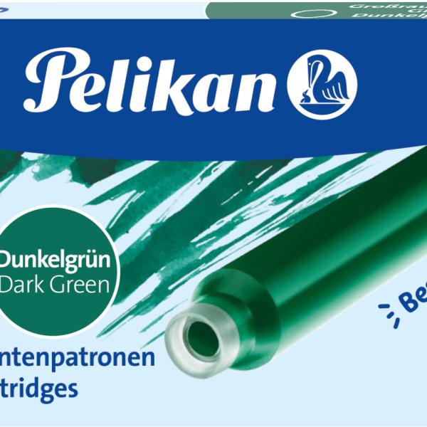 PELIKAN Tintenpatronen GTP/5 300070 grün 5 Stück