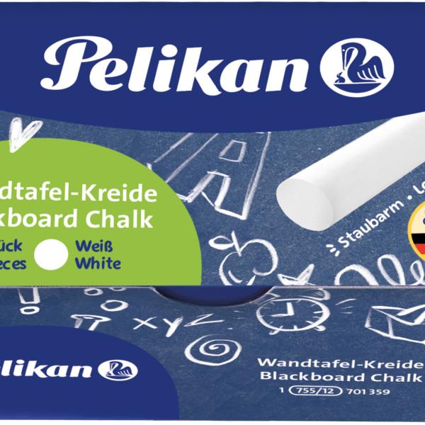 PELIKAN Tafelkreide 755/12 701359 weiss 12 Stück