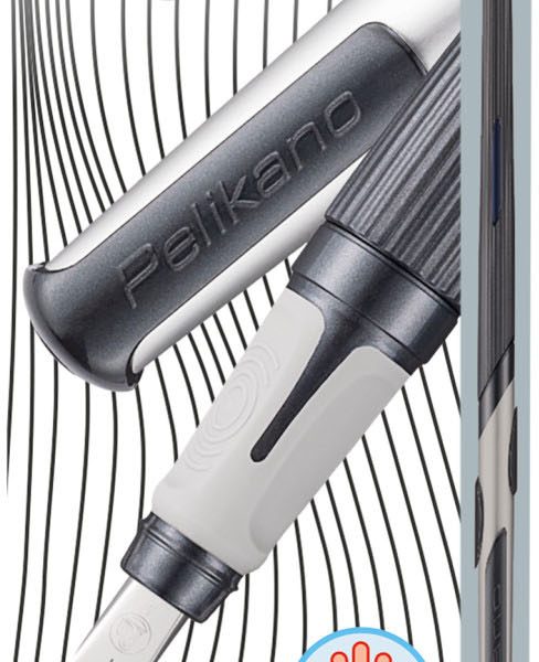 PELIKAN Füllhalter Structure L 824514 grau, Linkshänder