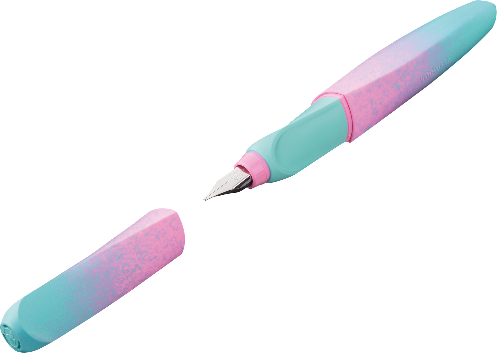 PELIKAN-826167-4012700826169 PELIKAN Füllhalter Twist M 826167 mint/rosa – Hochwertig & günstig bei ShopDeca