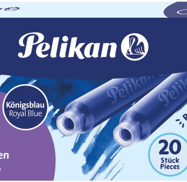 PELIKAN Tintenpatrone TP/20 blau 20 Stück