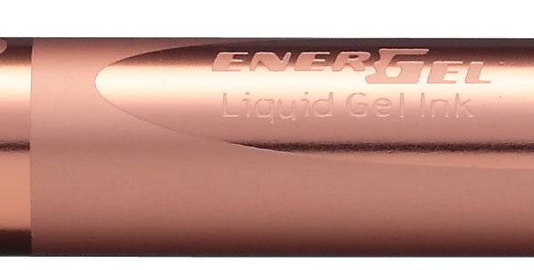 PENTEL EnerGel Roller Sterling 0,7mm BL407PG-C rosagold, Tinte blau