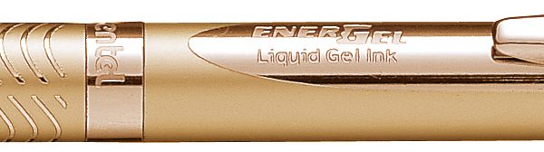 PENTEL EnerGel Roller Sterling 0,7mm BL407X-C gold, Tinte blau