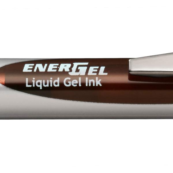 PENTEL Rollerball EnerGel 0.7mm BL77-EX braun