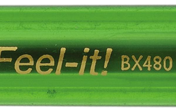 PENTEL Kugelschreiber Feel-it 1mm BX480-D grün