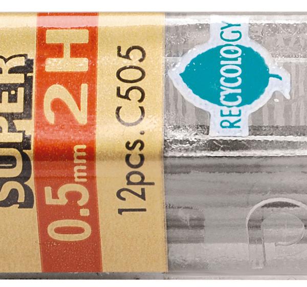 PENTEL Minen 2H C505-2H 0,5mm 12 Stück