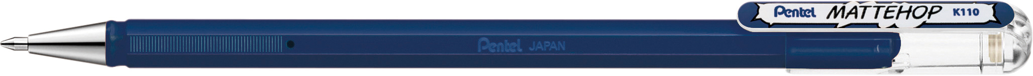 PENTEL-K110-VCAX-0884851110916 PENTEL Rollerball Mattehop 0.5mm K110-VCAX marineblau – Hochwertig & günstig bei ShopDeca