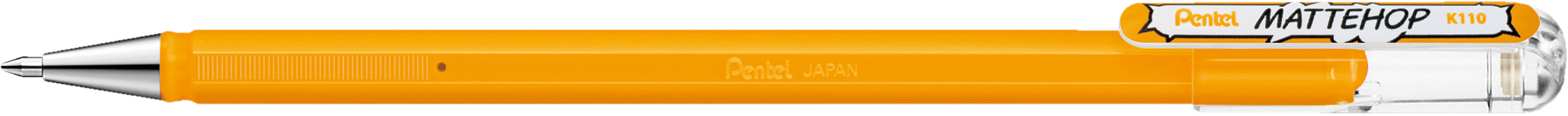 PENTEL-K110-VF2X-0884851063267 PENTEL Rollerball Mattehop 0.5mm K110-VF2X gelb orange – Hochwertig & günstig bei ShopDeca
