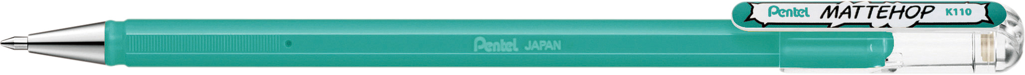 PENTEL-K110-VS2X-0884851110909 PENTEL Rollerball Mattehop 0.5mm K110-VS2X türkisblau – Hochwertig & günstig bei ShopDeca