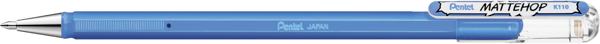 PENTEL-K110-VSX-0884851063243 PENTEL Rollerball Mattehop 0.5mm K110-VSX hellblau – Hochwertig & günstig bei ShopDeca