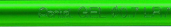 PENTEL EnerGel Mine 0.7mm LR7-KX hellgrün