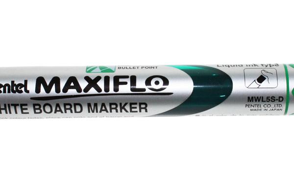 PENTEL Whiteboard Marker MAXIFLO 4mm MWL5S-D grün
