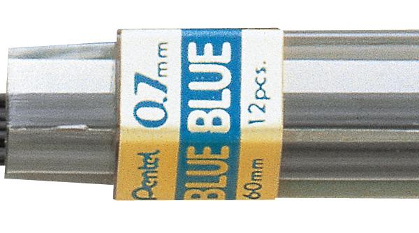 PENTEL Minen 0,7mm PPB-7 blau 12 Stück