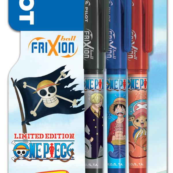 PILOT Frixion Ball OnePiece 0.7mm 150.300.96BL schwarz,rot,blau 3 Stück