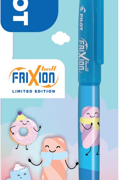PILOT Frixion Ball Sweet 0.7mm 150.400.15 Winter Edition, hellblau