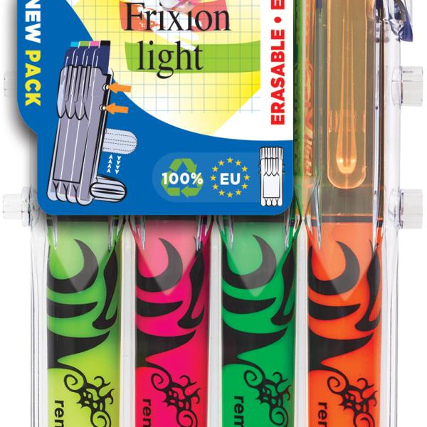 PILOT FriXion Light 3.3-4mm 170.001.98 standard - assortiert 4 Stück