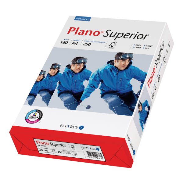 PLANO SUPERIOR Kopierpapier A4 88026787 160g, weiss 250 Blatt