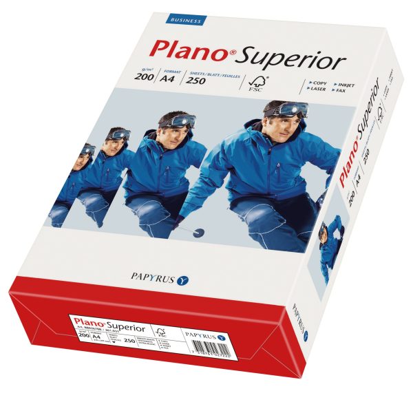 PLANO SUPERIOR Kopierpapier A4 88026788 weiss, 200g SB FSC 250 Blatt