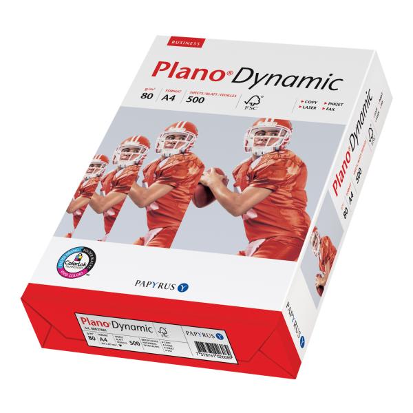 PLANO DYNAMIC Kopierpapier FSC A4 88032034 weiss, 80g SB 500 Blatt