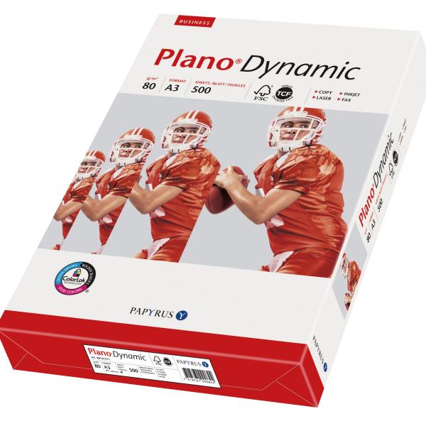 PLANO DYNAMIC Kopierpapier FSC A3 88032036 weiss, 80g BB 500 Blatt