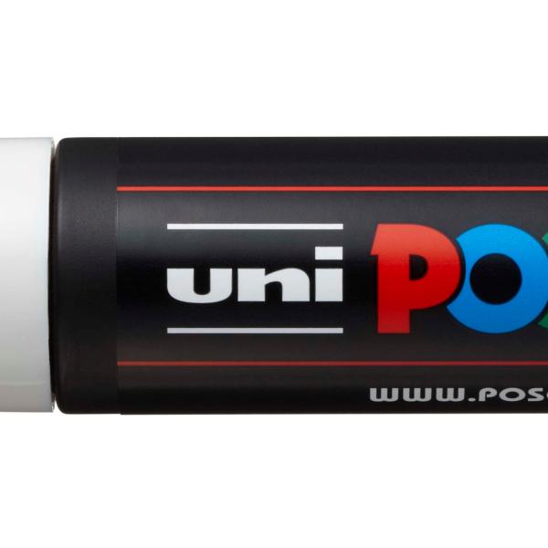 POSCA Marker 15mm PC-17K WHITE weiss, auf Wasserbasis