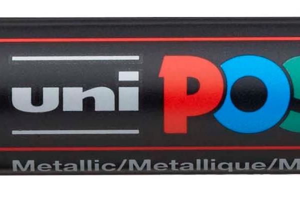 POSCA Marker 0.9-1.3mm PC-3M SILVER silber, Rundspitze