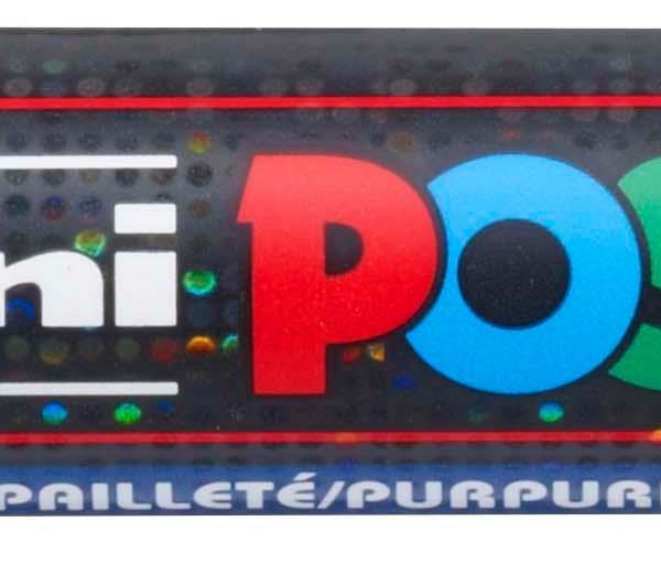 POSCA Marker 0.9-1.3mm PC-3ML BLUE glitzer blau