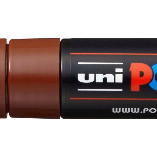 POSCA Marker 8mm PC-8K BROWN braun, Keilspitze
