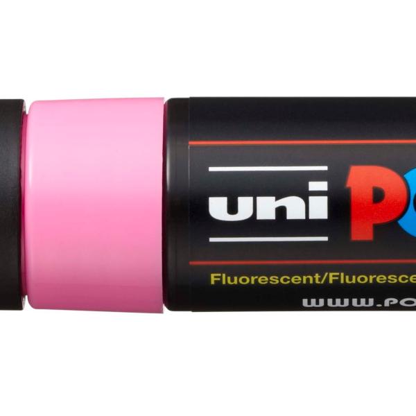 POSCA Marker 8mm PC-8K F.PINK fluo rosa, Keilspitze