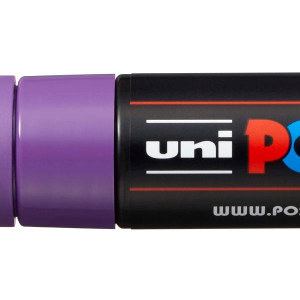 POSCA Marker 8mm PC-8K VIOLET violett, Keilspitze