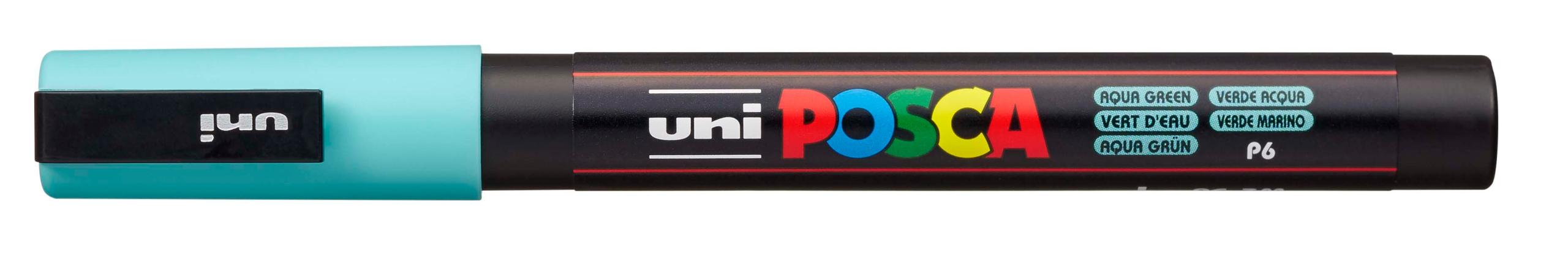 POSCA-PC3M_AQUA-GREEN-4902778249307 POSCA Marker 09-1.3mm PC3M_AQUA GREEN aqua grün – Hochwertig & günstig bei ShopDeca