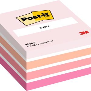 POST-IT Würfel 76x76mm 2028-P pink/450 Blatt