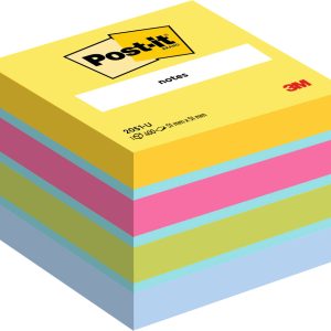 POST-IT Würfel Mini 51x51mm 2051-U 4-farbig/4x100 Blatt