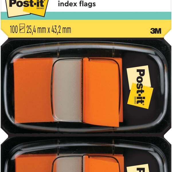 POST-IT Index 2er Set 25,4x43,2mm 680-O2 orange 2x50 Stück