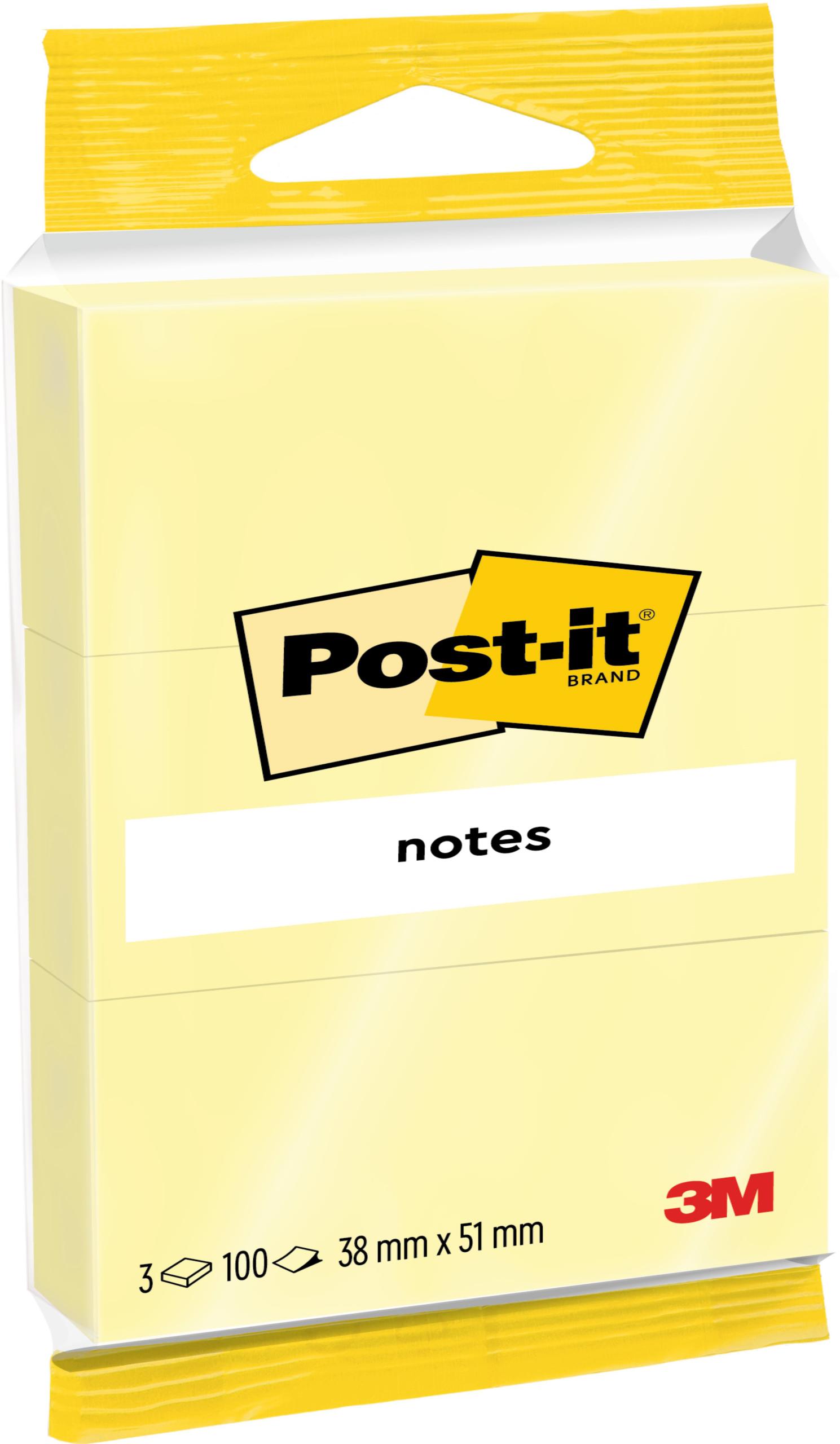 POST-IT-6810-3134375282840 POST-IT Notes 38×51mm 6810 gelb 3x100 Blatt – Hochwertig & günstig bei ShopDeca