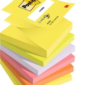 POST-IT Z-Notes 76x76mm R330-NR 6-farbig neon 6x100 Blatt