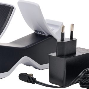 POWER A Off. Lic.Twin Charg.Station 1522855-02 PS5, Wireless Ctrl.