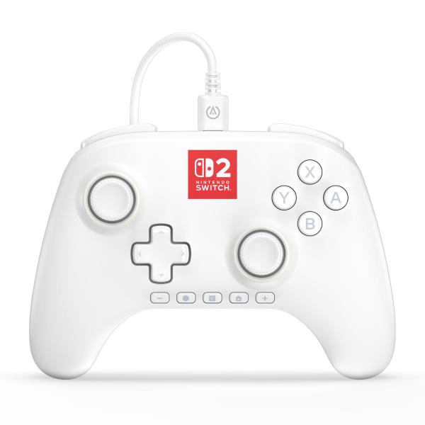 POWER A Advantage Wired Controller NSGP0524-01 NSW2, Lumectra White