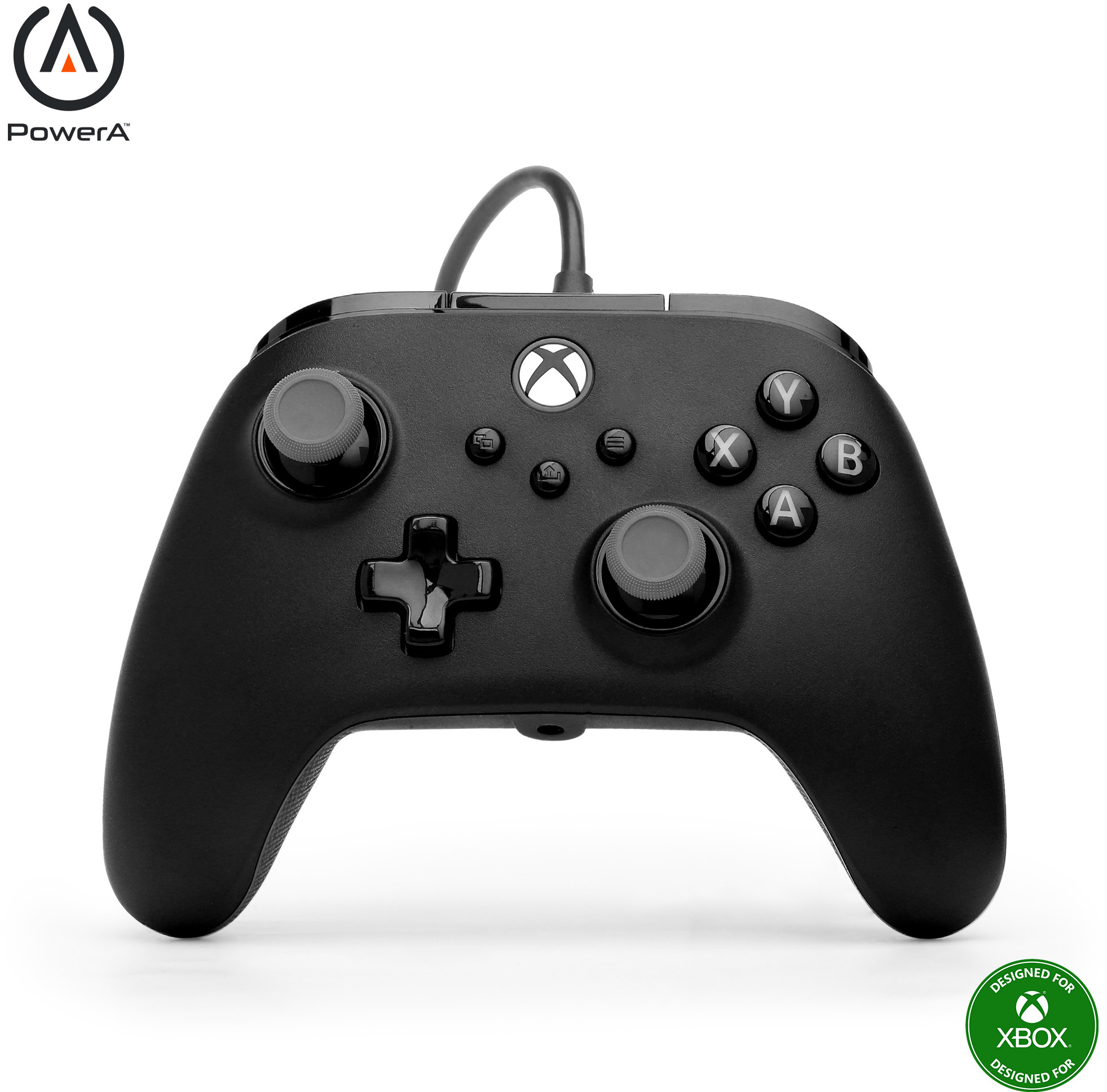 POWER-A-XBGP0439-01-0617885136917 POWER A Advantage Plus Wired Ctrl. XBGP0439-01 XBox,Charcoal – Hochwertig & günstig bei ShopDeca