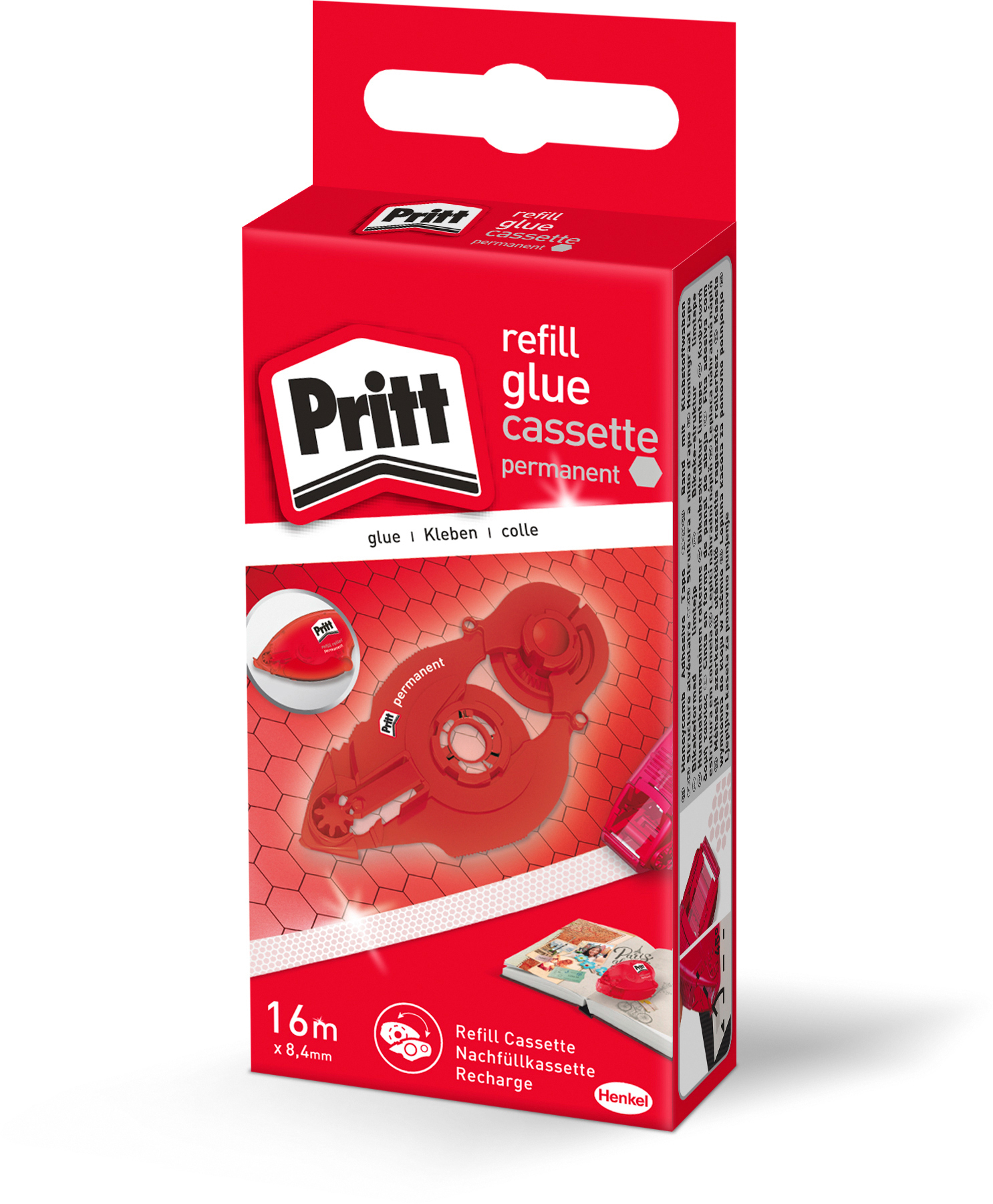 PRITT-ZRXPH-5410091323875 PRITT Refill Kassette 8.4mmx16m ZRXPH für Kleberoller, permanent – Hochwertig & günstig bei ShopDeca