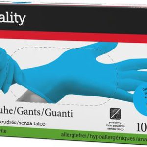 QUALITY Einweghandschuhe Nitril M 975742 blau 100 Stück