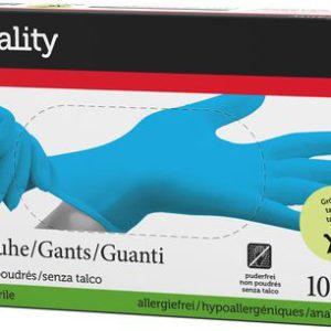 QUALITY Einweghandschuhe Nitril XL 975762 blau 100 Stück