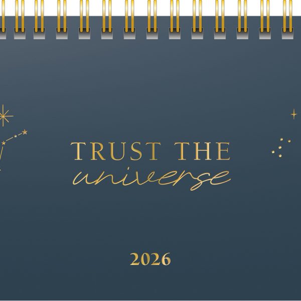 RIDOIDE Pultkalender Design Line 2026 7036311016.26 1W/2S Universe DE 29.7x10.5cm