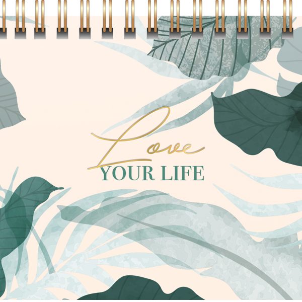 RIDOIDE Pultkalender Design Line 2026 7036311026.26 1W/2S Love DE 29.7x10.5cm