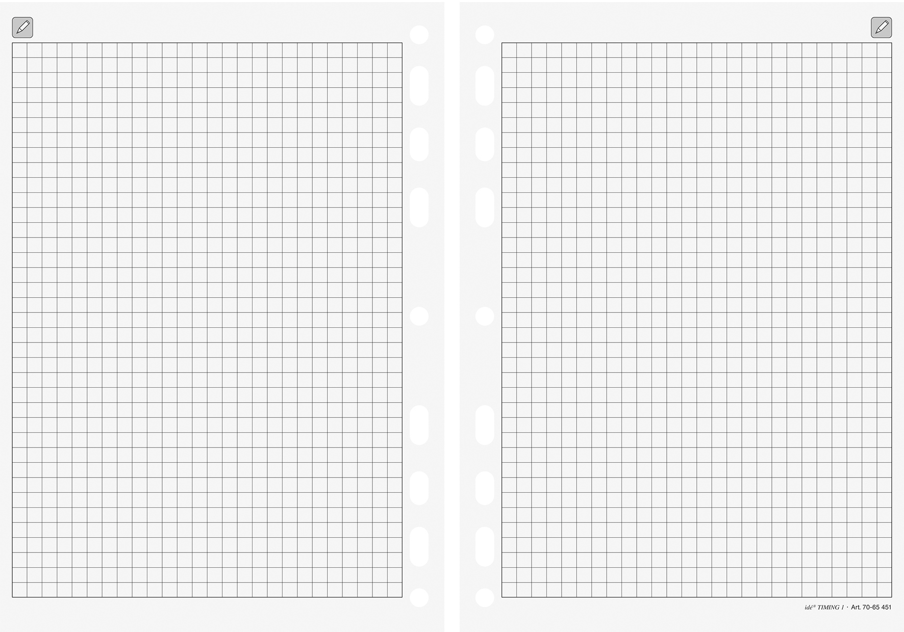 Adressen_Timing1.trd RIDOIDE Timing 1 Notizen kariert 7065451.26 32 Blatt 14.8x21cm – Hochwertig & günstig bei ShopDeca