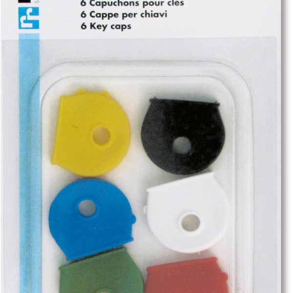 RIEFFEL SWITZERLAND Schlüsselkappen 8009 SB/6 ass. 6 Stück