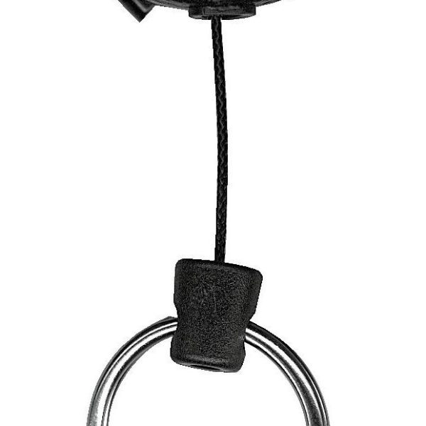 RIEFFEL SWITZERLAND Schluesselanh. 360° KB 484 BLACK Kb 484, Auszugsschnur 120Cm