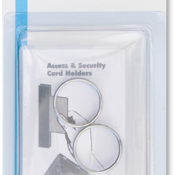 RIEFFEL SWITZERLAND Batch-Kartenanhänger KT 1070 SB/2 transparent 2 Stück